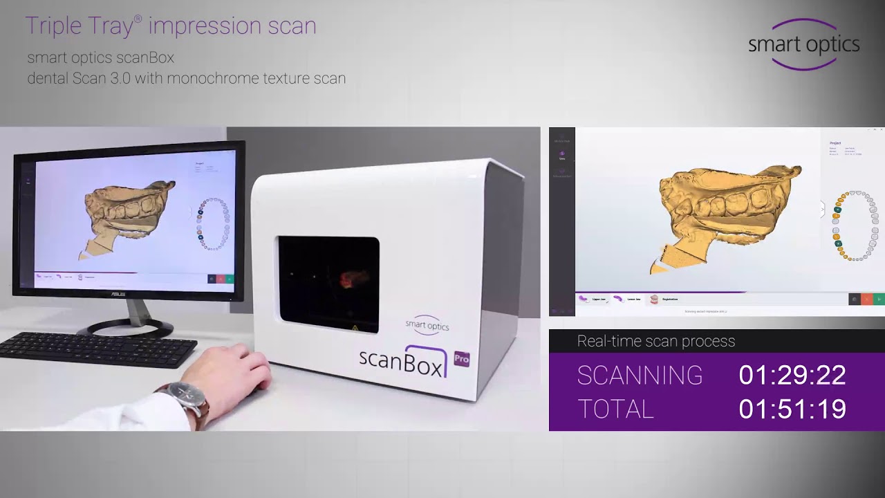 Фото 3D сканер SmartOptics scanBox